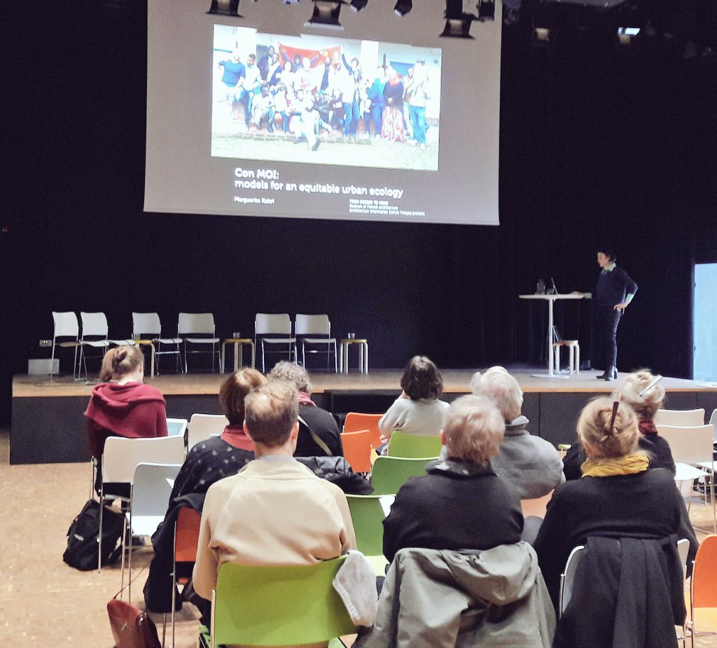 Arkkitehtuurimuseo (@mfa_fi) on Twitter photo #Sharing food, skills and time - <a href="/kahrlm/">Marguerite Kahrl</a> from Con MOI talks about the importance of #social bonds at #borderhome. #migration #Sharing food, skills and time - <a href="/kahrlm/">Marguerite Kahrl</a> from Con MOI talks about the importance of #social bonds at #borderhome. #migration