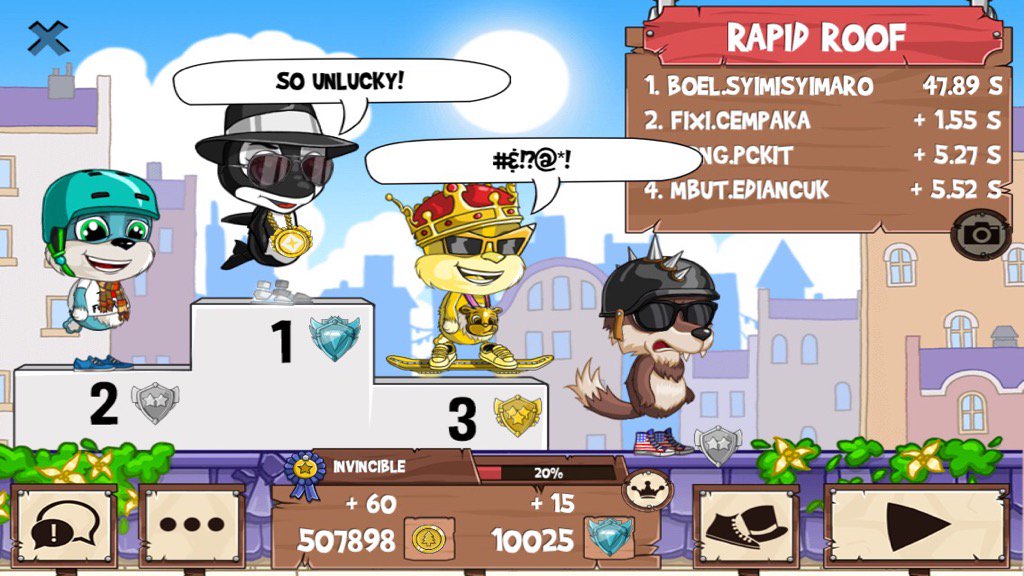 Syimisyimaro_'s tweet image. Want to catch an L? #funrun2 #Cempaka #PCKIT #EDIANCUK