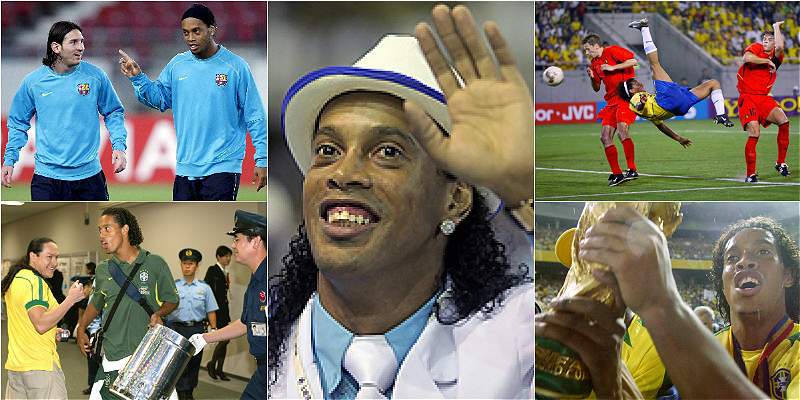 futbolred's tweet photo. Ronaldinho celebra 37 años de calidad y sonrisas en el fútbol mundial https://t.co/L1OVdzksK1 https://t.co/lD4HQKzGYO