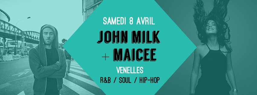 comparsesetsons's tweet photo. 🎙️ Hurry up Funk lovers d'#aixmaville 🔊 On vous accueille à #venelles pour le concert de @JohnMilkMusic &amp; #maicee🕺🙌 https://t.co/rrtHs20vUs https://t.co/T1AXwWYGYT