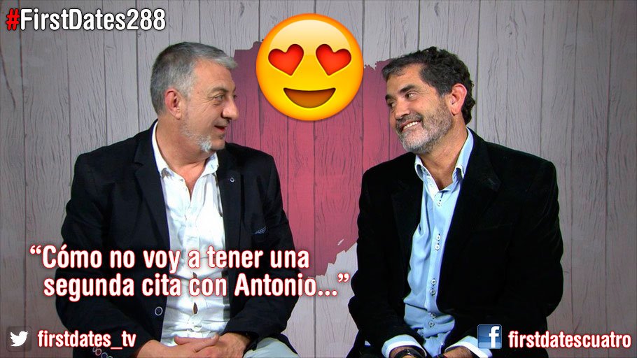 firstdates_tv's tweet photo. Ese #ComeComeQuePaQué es por no haber visto todavía #FirstDates288, alma de cántaro https://t.co/yyjWIMX7cq https://t.co/gQGqhx5F8B
