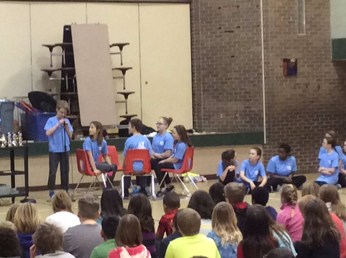 BHBobcatsBecker's tweet photo. Battle of the Books! A proud moment to see all their hard and dedication come together! @seepeteteach https://t.co/iY7aLRybRd