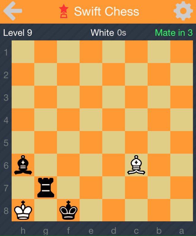 SwiftChess's tweet image. Trivial for strong players, but us normals will need to work out how to untangle our pieces. #CheckmateChallenge #chess #chesspuzzle