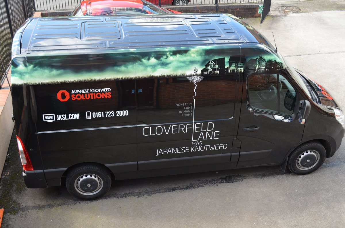 JKSLtd's tweet photo. Absolutely in love with the new fleet vehicle!  #cloverfieldlanehasjapaneseknotweed  #monsterscomeinmanyforms #Japaneseknotweed #JKSL https://t.co/mOPfpHJLjX