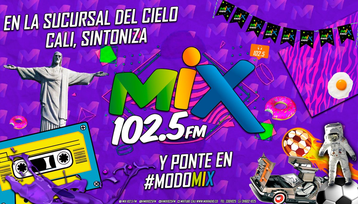 mix1015fmcali's tweet photo. Semana Corta y en #ModoMix, Iniciala con la música que COMANDA tus Días. https://t.co/Kuyov9Avg3