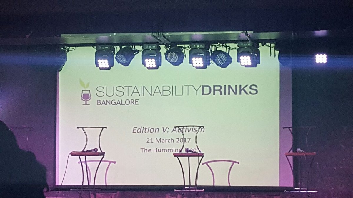 Jhatkaadotorg's tweet image. Sustainabilty Drinks Bangalore just started. You can still join us! #hummingtree #greenpeace #ecofolk #citizensforBengaluru