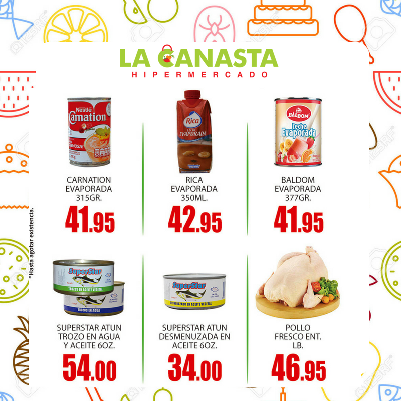 canastahiper's tweet photo. Disfruta de precios bajos siempre! --> Recuerda, esto no es oferta son nuestros precios de todos los días. #PreciosBajos https://t.co/ODyAV7j5fx