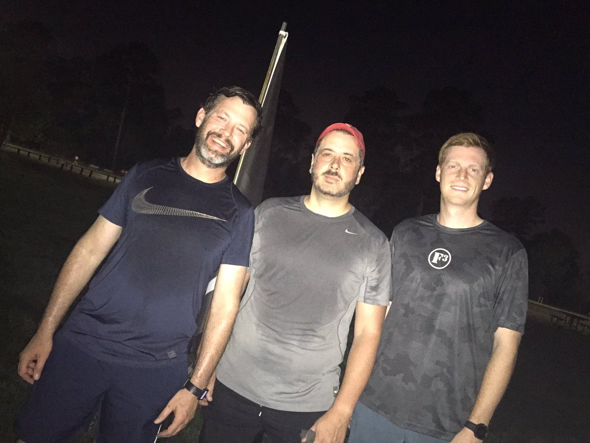 F3_Sidecar's tweet photo. 23 PAX (1 FNG) took their DRP in the GLOOM at 0530! Welcome FNG Zelda! #NoOneNightStands https://t.co/i4CX2NQBcH
