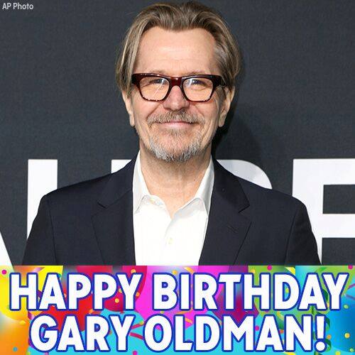 Happy Birthday to Oscar-nominated actor Gary Oldman! 