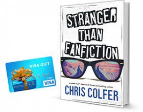 GurlDotCom's tweet photo. #Tweetstakes! Win @chriscolfer’s new book & a gift card! Follow & tweet #StrangerThanFanfictionGurl to enter. Info: https://t.co/agCggRQ227 https://t.co/gyIDnd9Hva