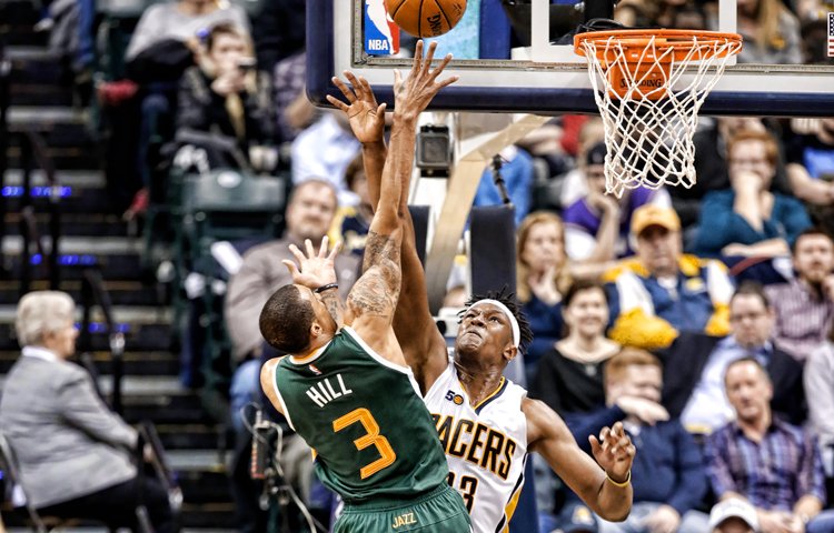 #UTAatIND // 📸📸  Photo Gallery: on.nba.com/2n3OPaA https://t.co/Jg0xmrXivm