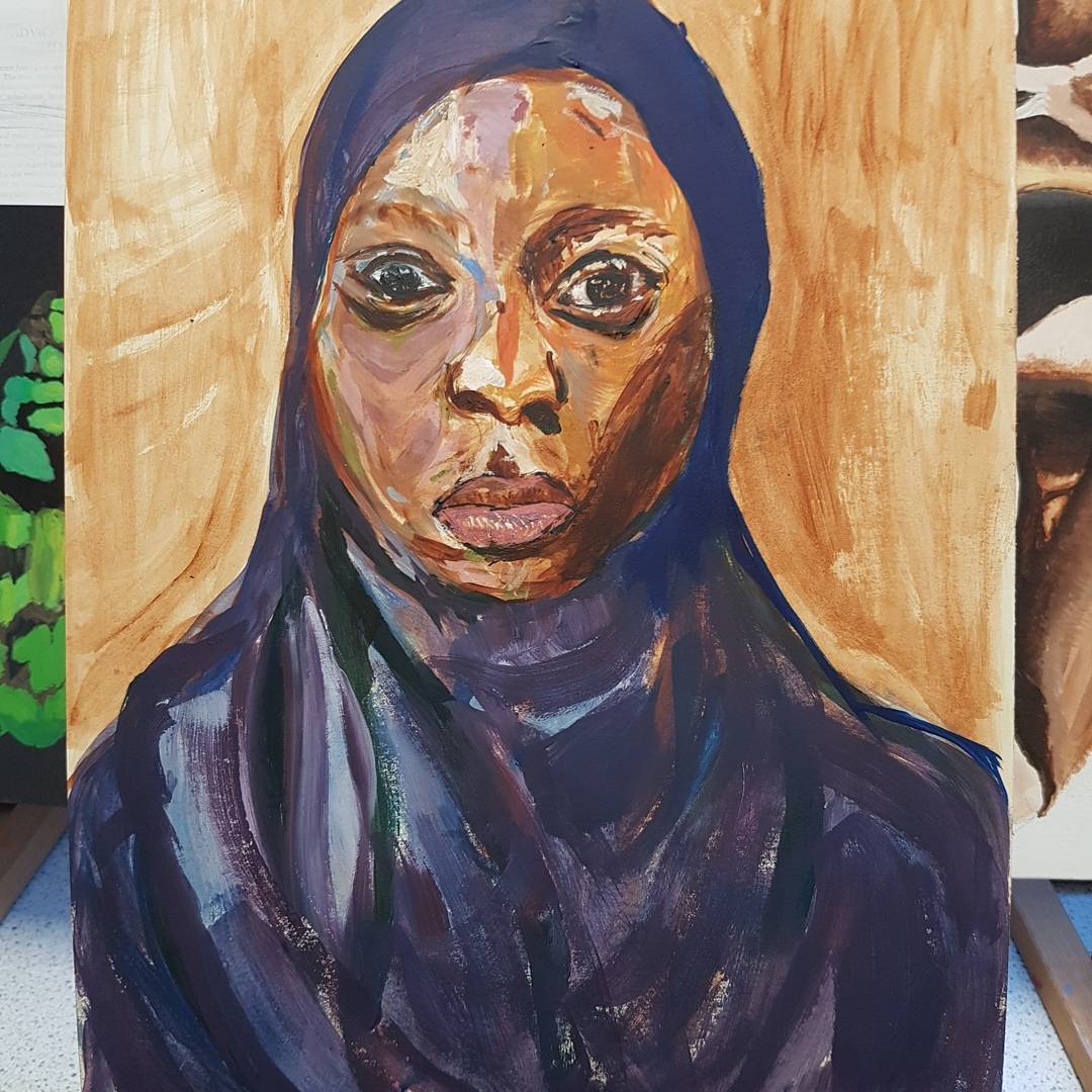 ExpressiveLHS's tweet photo. Year 10 portrait workshop with #markhancock from @LSALeicester fantastic start girls https://t.co/LC1EQEGIBA