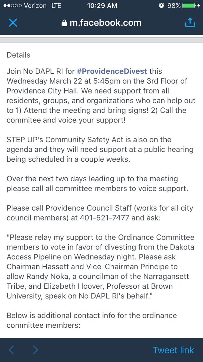 OrganizeRI's tweet photo. EVENT: @NoDAPLforRI fights to have @ProvCityCouncil divest. #ProvidenceDivest @ResistanceRI @IndivisibleRI @RIFuture https://t.co/X1ako2kWHi https://t.co/Vu8sTdFSnr