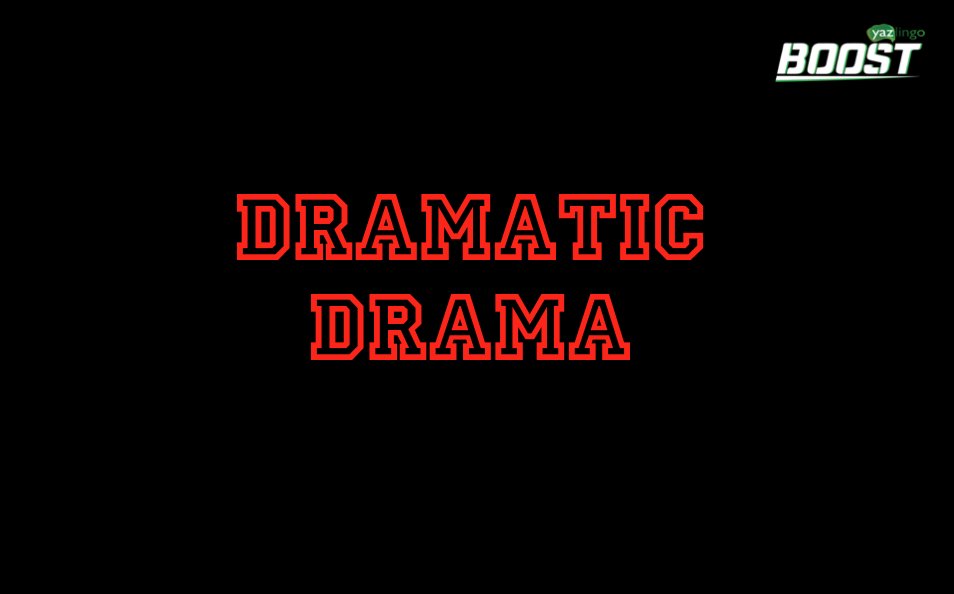 yazlingo's tweet photo. Dramatic Drama is back at Boost tonight. 19:00 @317ua https://t.co/ULYeKHn4NN