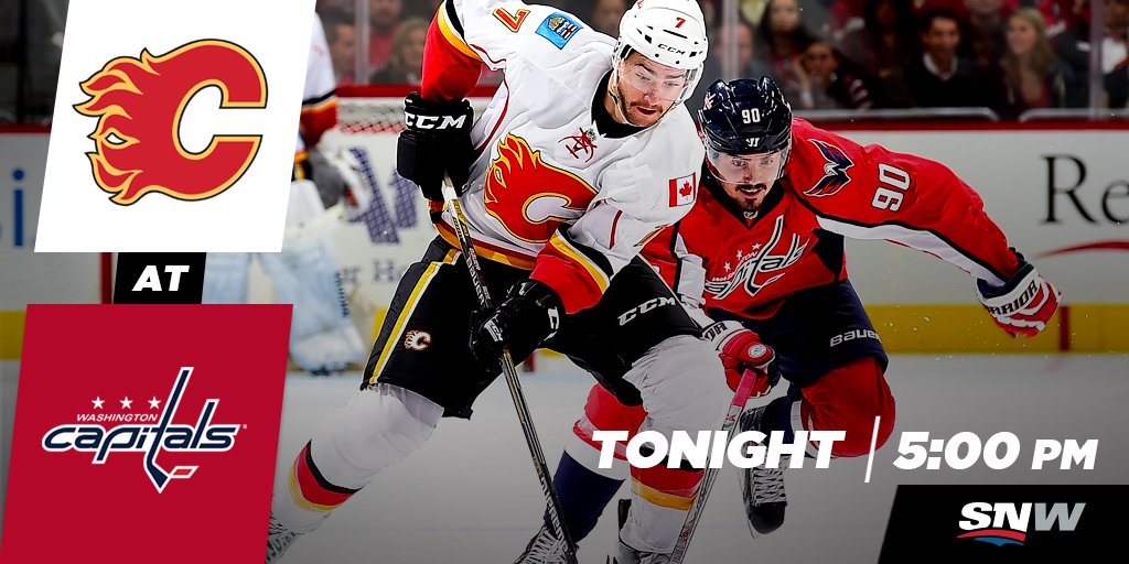 IT'S GAME DAY! The #Flames take on the #Capitals at 5 PM MT! Preview ~ cflam.es/2nOlrp5 https://t.co/gylFUAjzKh