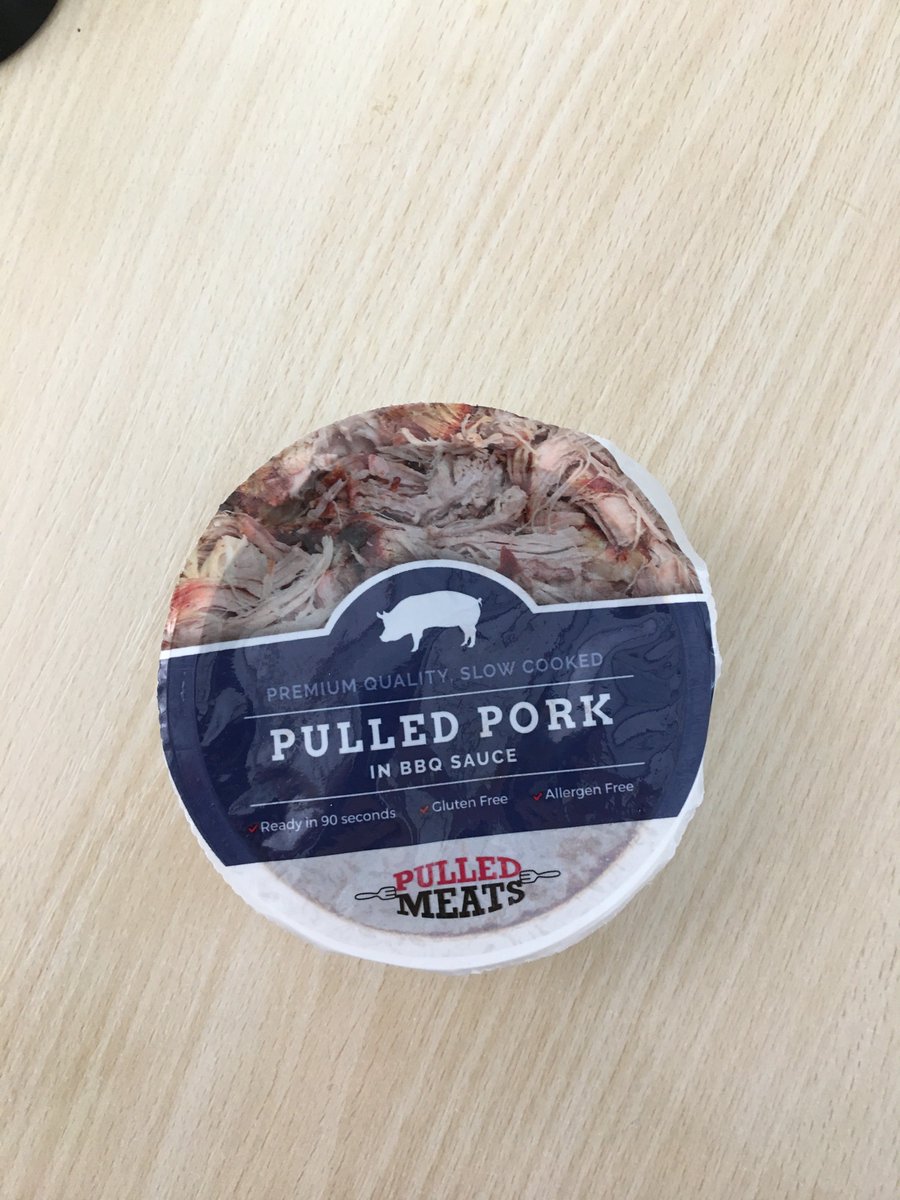 PulledMeats's tweet photo. Great weekend at @FRY_IT exhibiting our new @PulledMeats 150g Pulled Pork pots! Visit our website to look at our products! https://t.co/LFmcEkwUoz