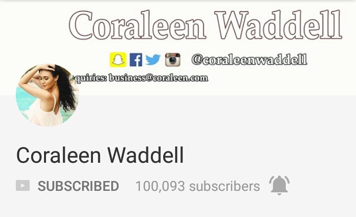 Happy 100K subscribers Cora! 🎉🎉🎉