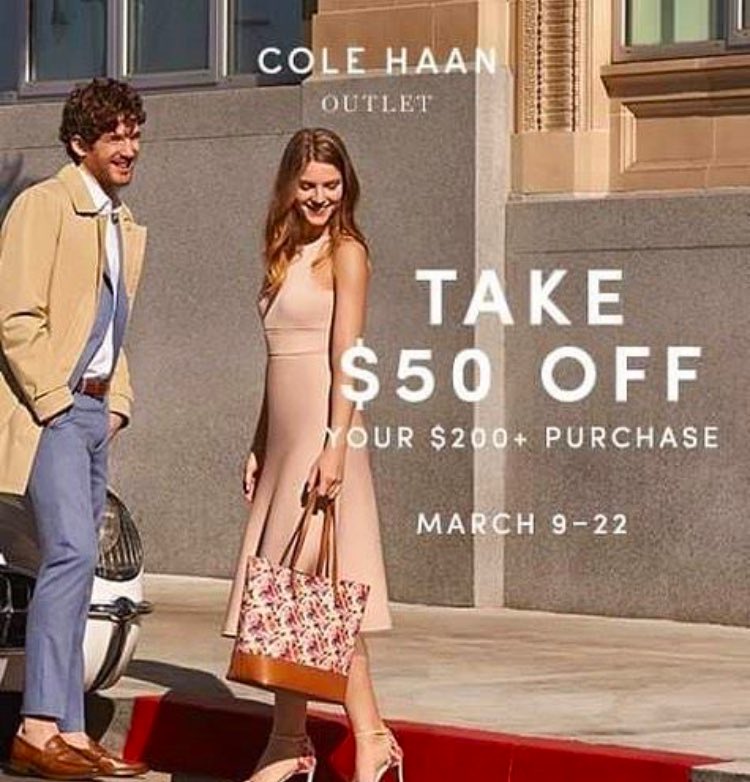 StAugOutlets's tweet image. ONE MORE DAY!!! @colehaan