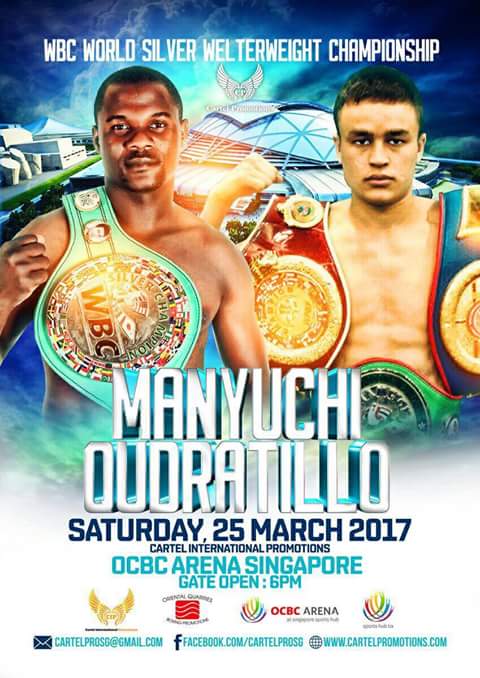Backing Manyuchi all the way to the WBC World Silver Welterweight Championship #SandPro