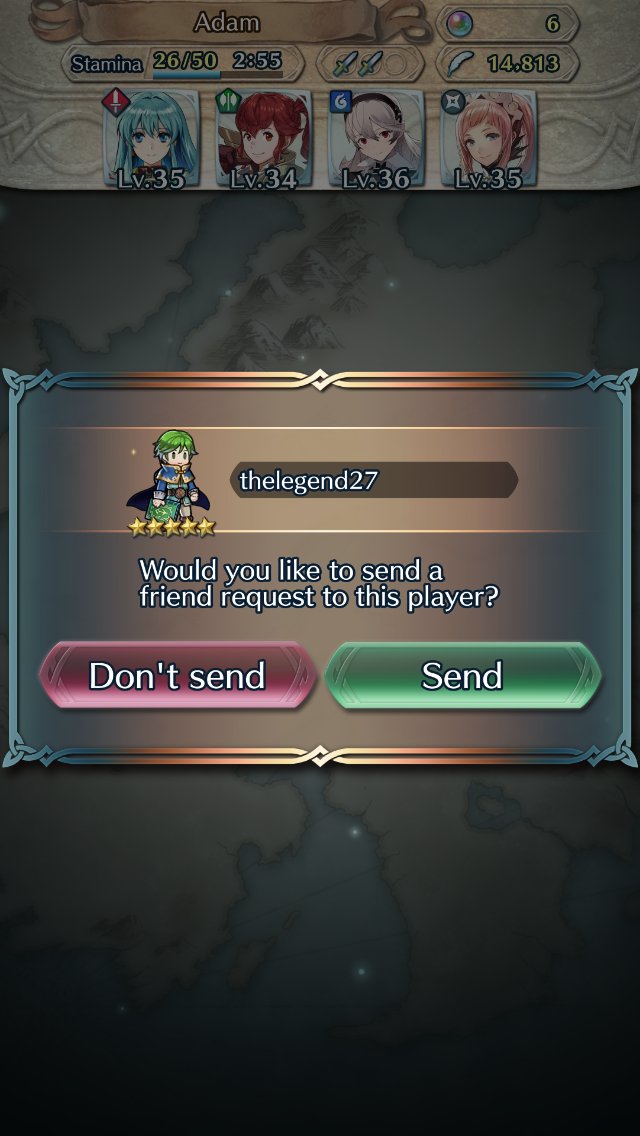 i'm supposed to be playing fire emblem heroes but this one player keeps kicking my ass
