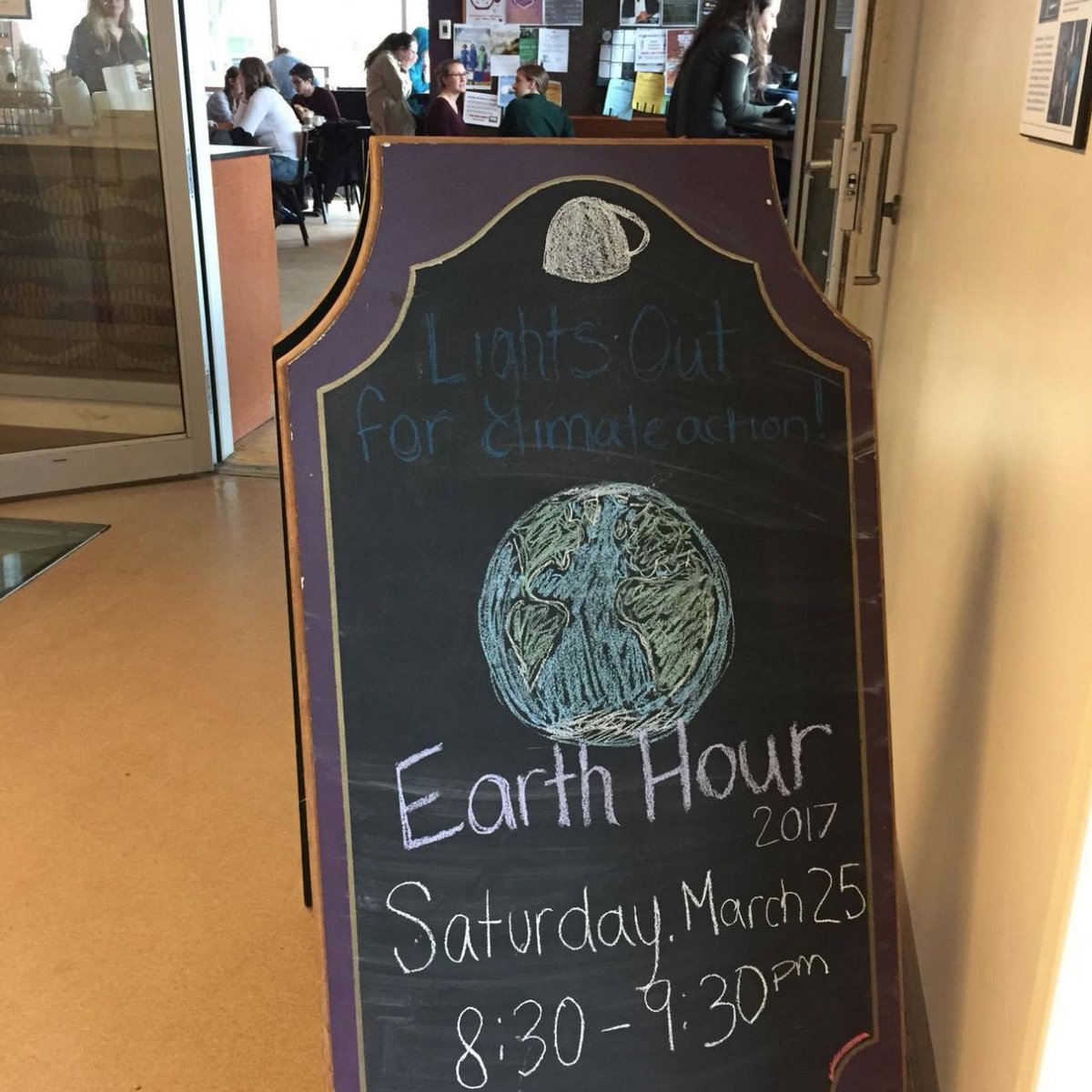 queenstearoom's tweet photo. We are getting excited for Earth Hour!! Looking forward to celebrating with a great speaker, workshop, and prizes! https://t.co/sQnltNRawl