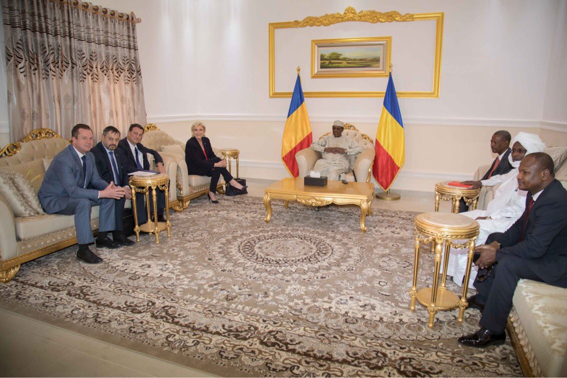 🇫🇷🇹🇩 J'étais reçue aujourd'hui par le Président Tchadien Idriss Deby à #Amdjarass, sa ville natale.