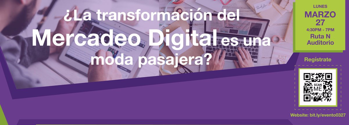 nc_uribe's tweet photo. @MDE_Digital Invitando al evento de #mercadeo #digital en @Ruta_N recogeremos fondos para @FFunicancer tendremos fiesta @NetcentricHQ https://t.co/ZgOFO4xOUS