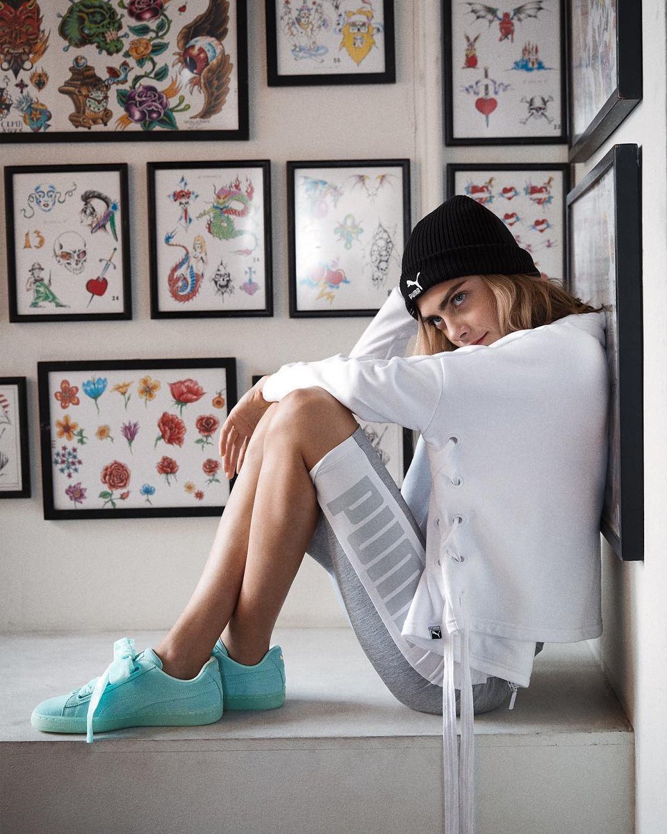 Cara Delevingne for the PUMA 'Do You' SS17 campaign.