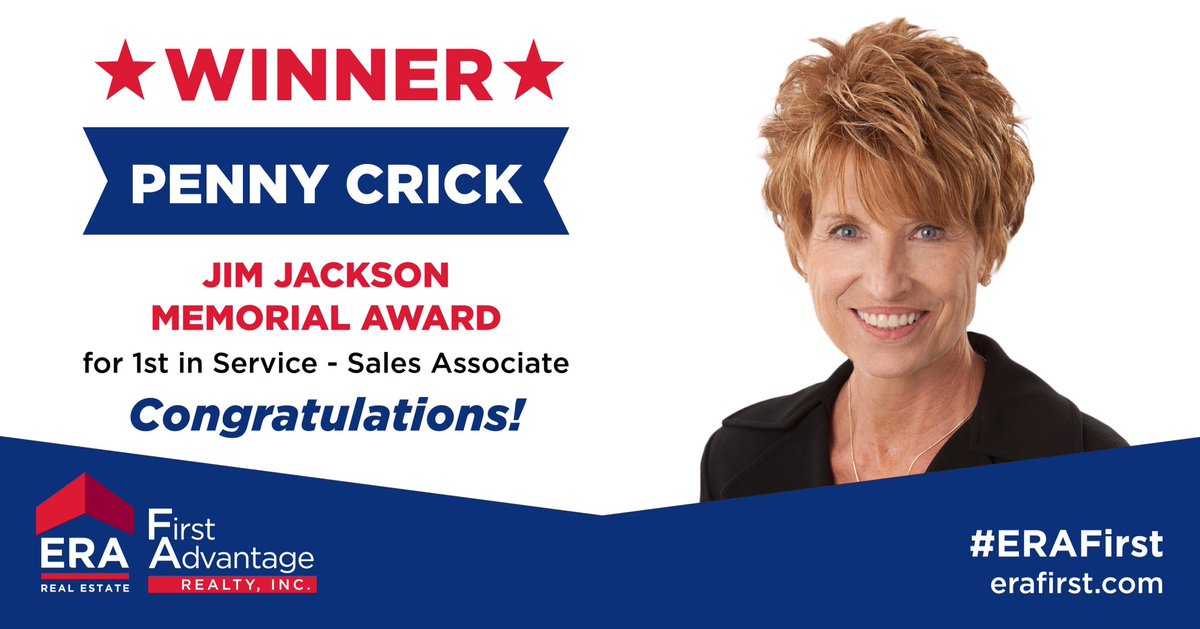 ERAFirst's tweet photo. Congratulations to Penny Crick!!! #erafirst #teamera #dreambigera #erasoldmine https://t.co/OHfPxr9dDu