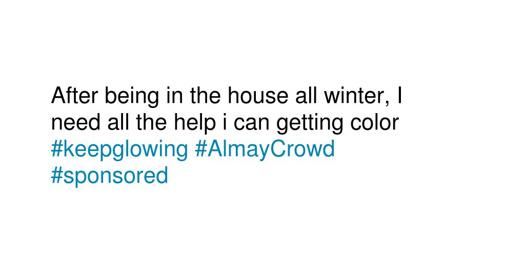 Why are you most excited to try Almay Healthy Glow™ Makeup + Gradual Self Tan... #keepglowing #AlmayCrowd #sponsored