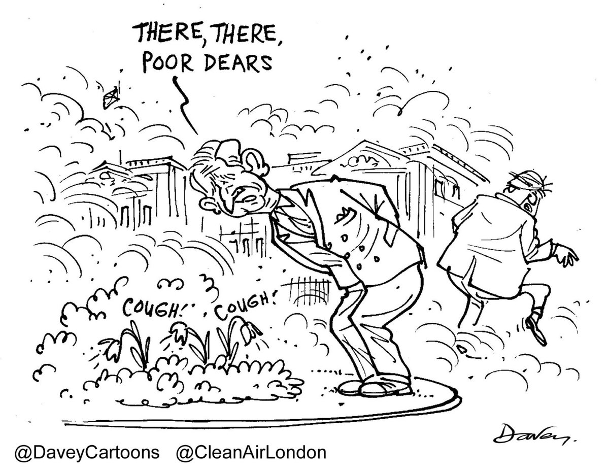 CleanAirLondon's tweet photo. Big ideas for a #BiggerULEZ campaign | Wonderful @DaveyCartoons helped us reach lots of people https://t.co/KoXXbsla1q