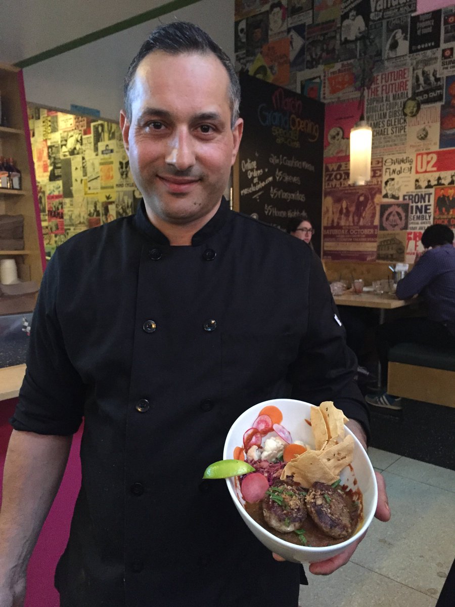 Chef Kunal Ghose
@ChefishBluefish creator of the Indian Mexican fusion menu <a href="/masaladobo/">Masaladobo</a> at last night’s #mediatasting