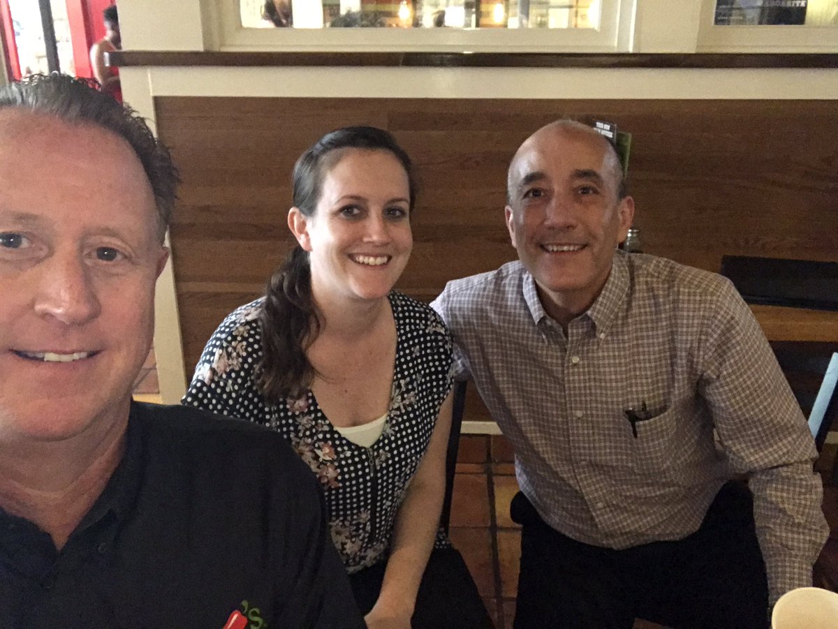 Welcome to the team Emily and Carlos! #bigred #chilislove #chilisjobs