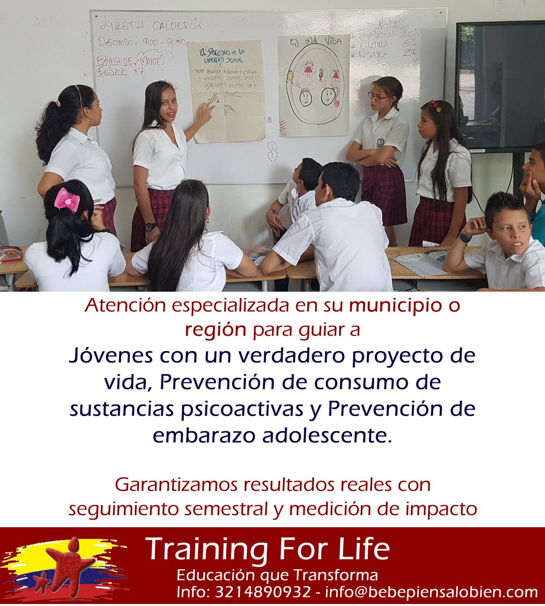 Descuentos especiales para municipios, Gobernaciones, Secretarías de Salud y Educación en todos los productos y programas de <a href="/TFLcolombia/">Training For Life</a>