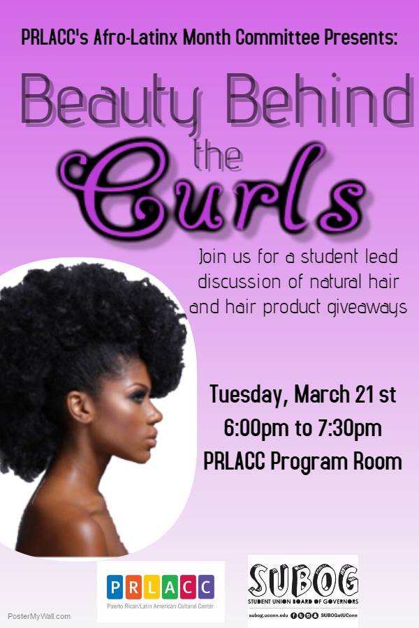 Remember to come to Beauty Behind the Curls tonight!