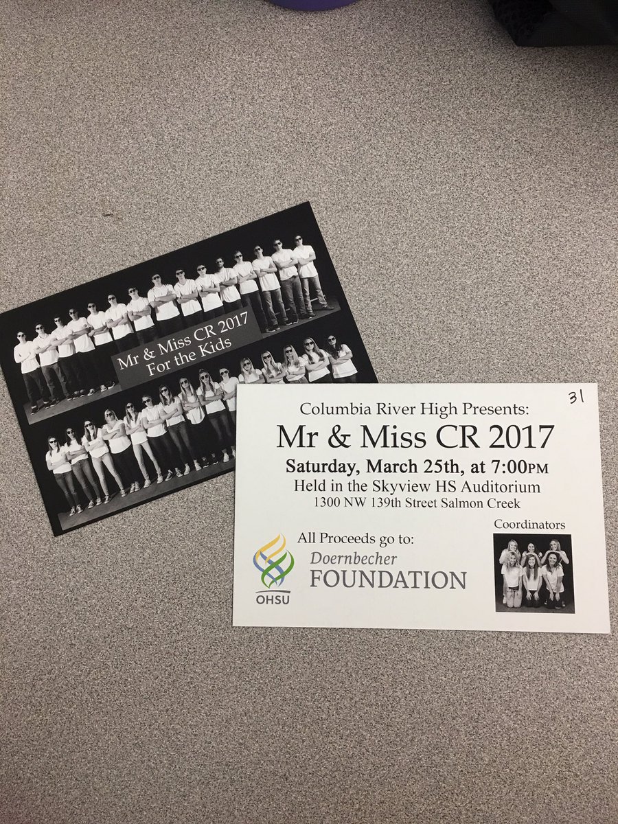 mrmisscr2017's tweet photo. Tickets are still on sale for $10!! If you want the money to go toward a certain couple, make sure you buy them by Thursday! 💜💛#forthekids https://t.co/n8zUTUVM8D