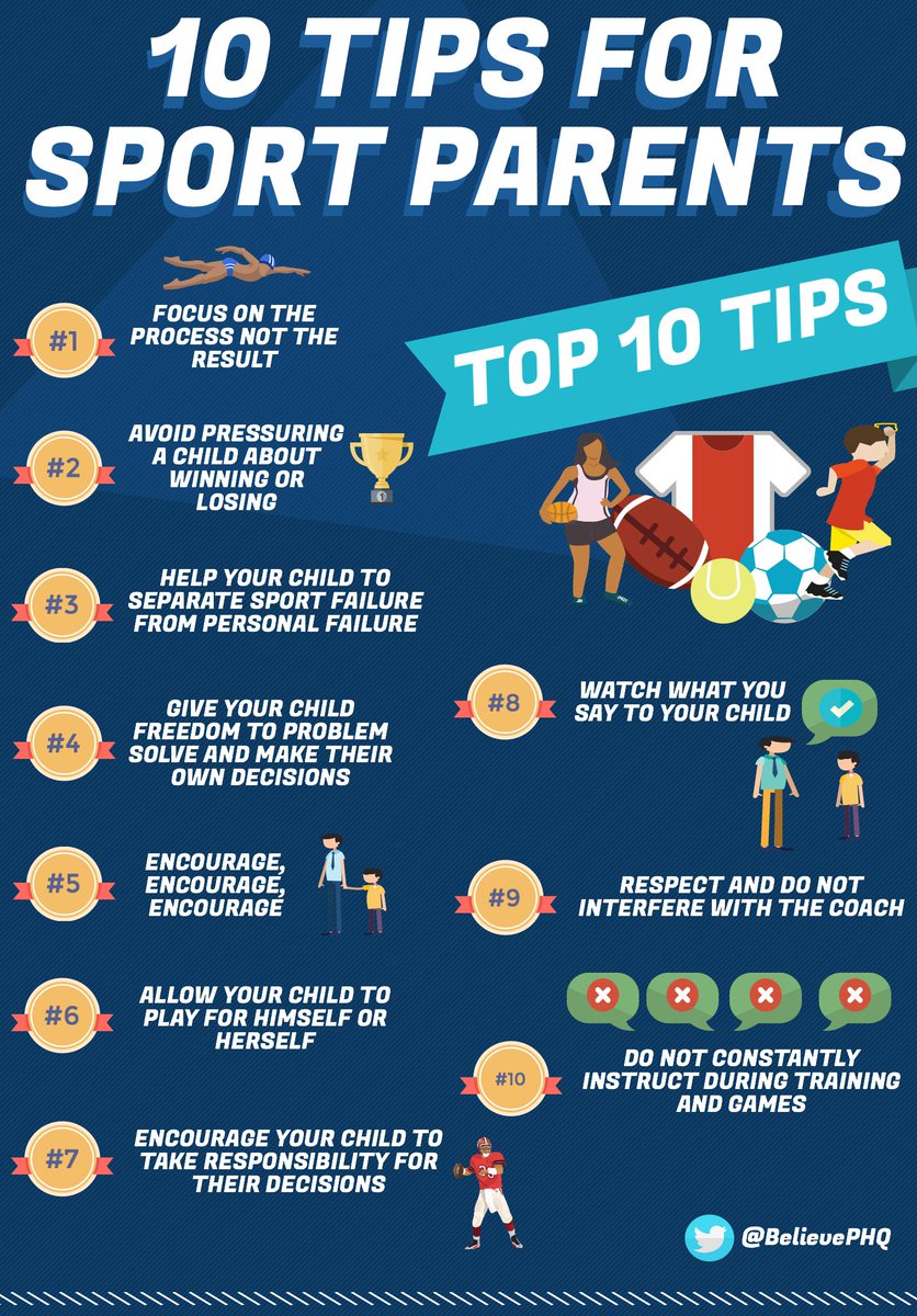 10 tips for sport parents