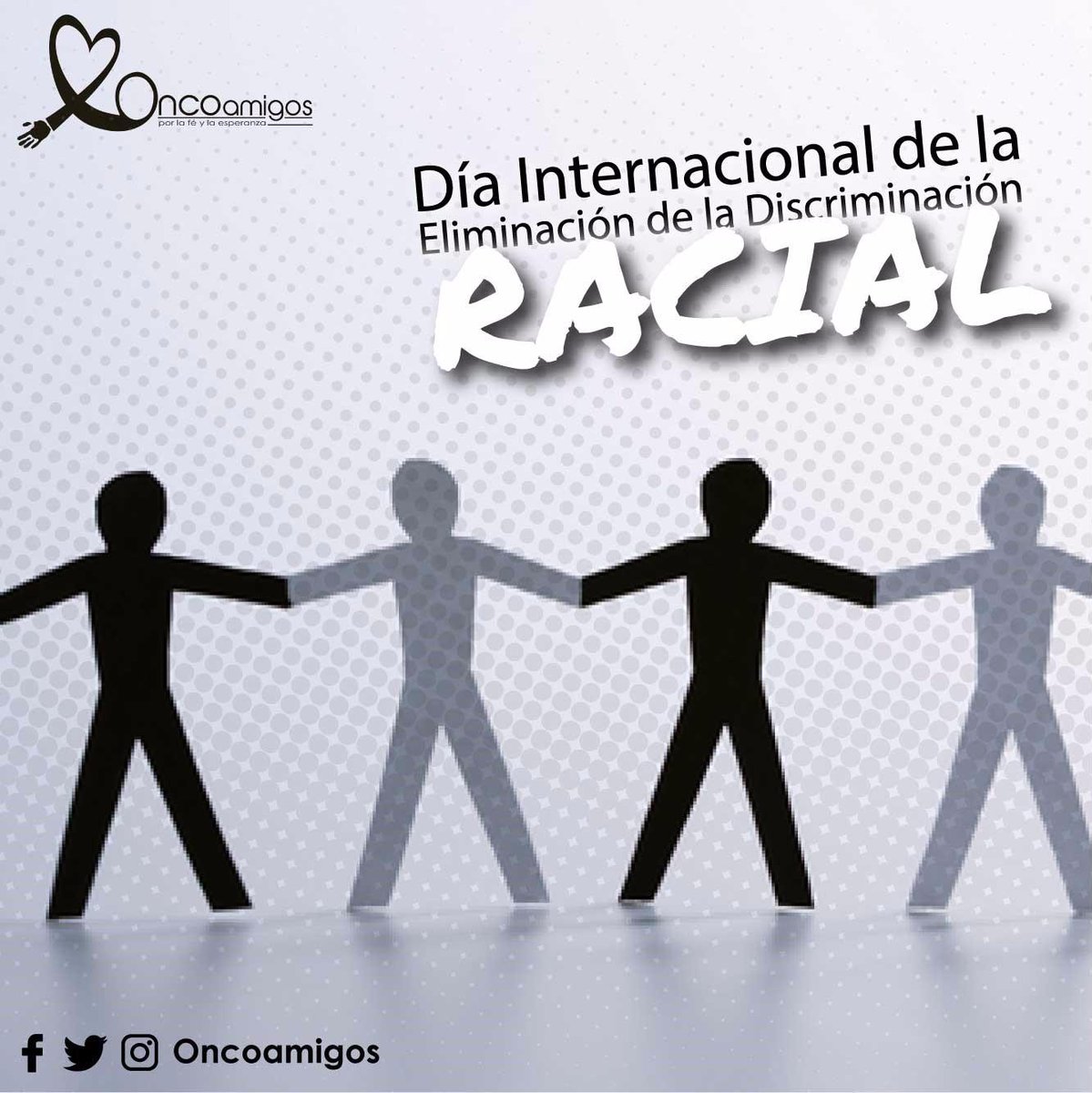 ONCOAMIGOS's tweet photo. Las características que nos distinguen los unos de otros han hecho creer a unos grupos que tienen el derecho de separar a la humanidad. https://t.co/0YwT0B3GMh