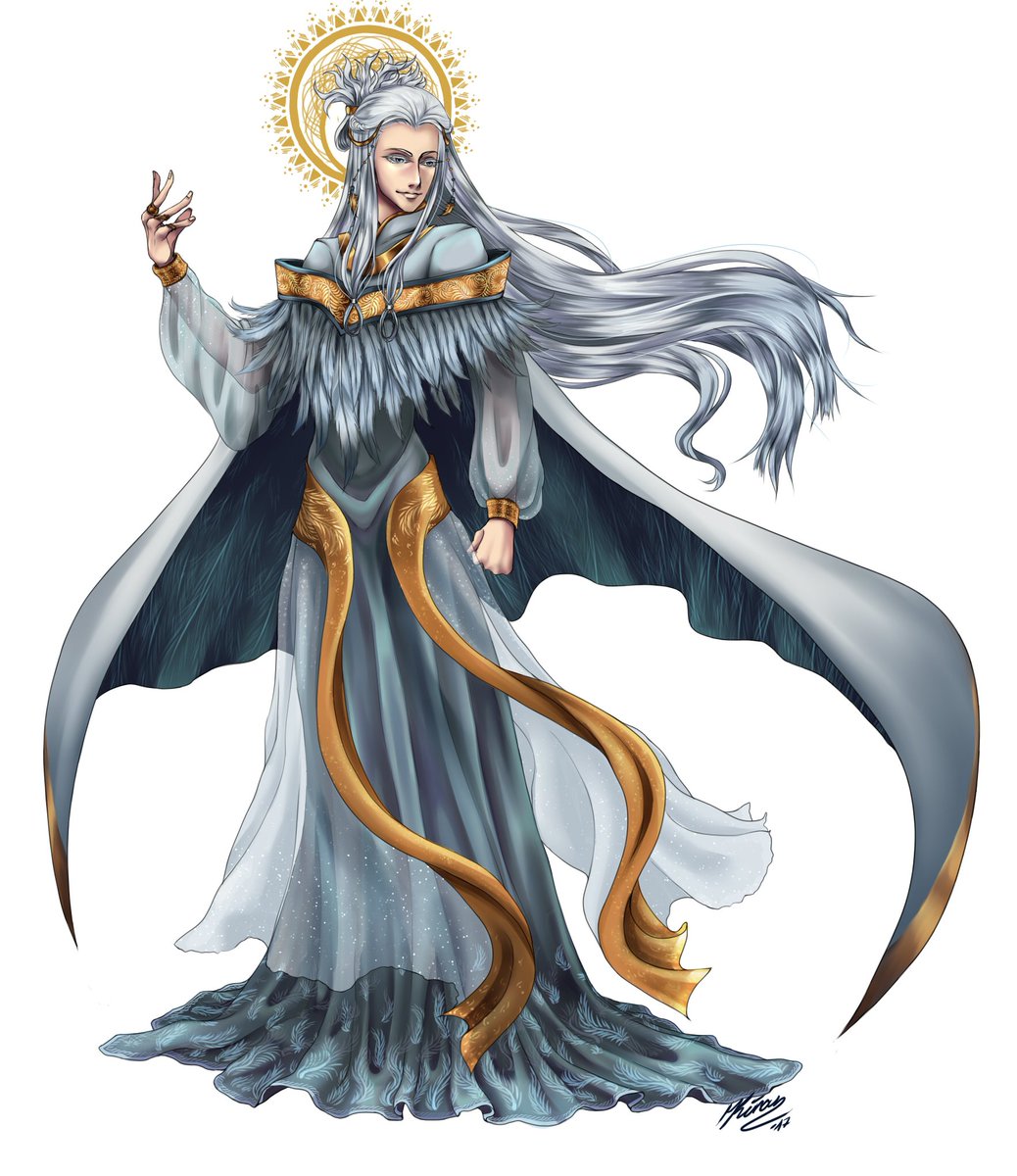 Kiranmyu's tweet photo. #Manwe #Sulimo Design I did in June last year :) never really finished it tho... #Silmarillion #lotr #JRRTolkien https://t.co/DCe9wC6YMN