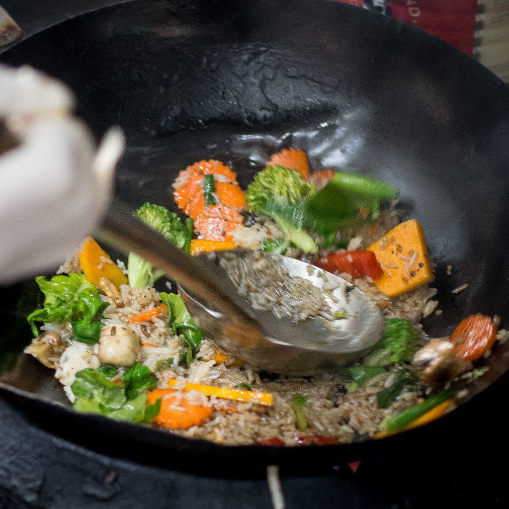 thainabox's tweet photo. Stir-fry with fried rice. Tasty! #Parramatta #SydneyRestaurant #Thainabox https://t.co/oDwSMpgatD
