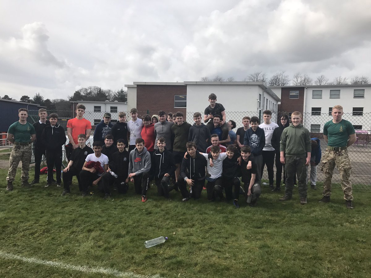 LspMaths's tweet photo. Great day with the Royal Marines. Yr 10 &amp; 11 won the battle with the rain and hail, although the mud may have got the better of them! 👍 https://t.co/IObS5o0EkH