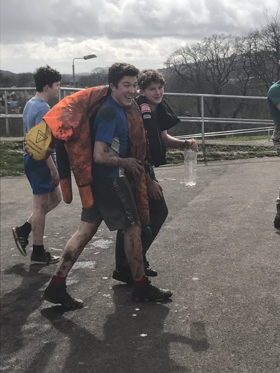 LspMaths's tweet photo. Great day with the Royal Marines. Yr 10 &amp; 11 won the battle with the rain and hail, although the mud may have got the better of them! 👍 https://t.co/IObS5o0EkH