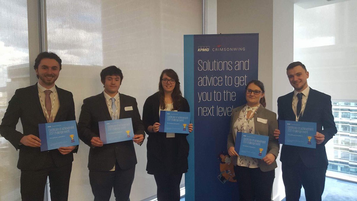 We won a business analyst competition!! Thanks <a href="/crimsonwing/">KPMG Crimsonwing</a> for a fantastic 2 days