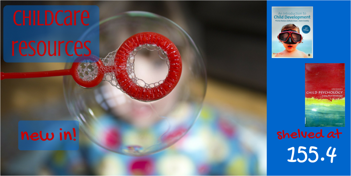 wvrlibrary's tweet photo. New in the Library for #childcare students: for details, click here: https://t.co/hHpEa443Yl https://t.co/Pru0I6SXVM