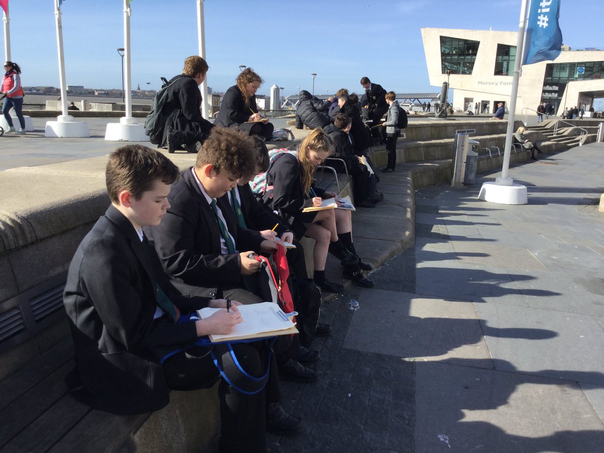 DECHeathSchool's tweet photo. Another year another amazing #RIBA tour! Can't wait to see their designs for #MannIsland Thankyou @RIBANorth @DECinSchools @TheHeathSchool https://t.co/kHLqKoZ9nZ