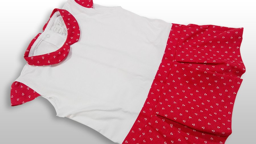NannyCouture's tweet photo. #Novedad: Precioso #vesidito #marinero para #niña. #Nannycouture, #Mercería, #Complementos para #regalo, #Ciudadescolar, #Coruña, #Rapife https://t.co/Yiirn0Q2bP