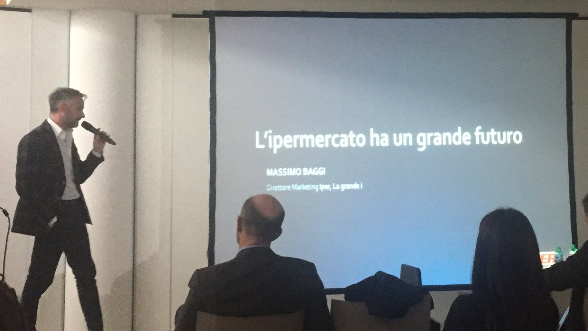 cupmar's tweet photo. Coraggiosa presentazione di M.Baggi di Finiper. Il Non Food sarà leva di crescita (su poche categorie) #SmartRetailnow https://t.co/2EmMWKOOfq
