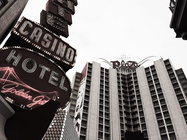 What a view! #PlazaLV #Vegas #DTLV #FremontStreet 📷: @joses_ig