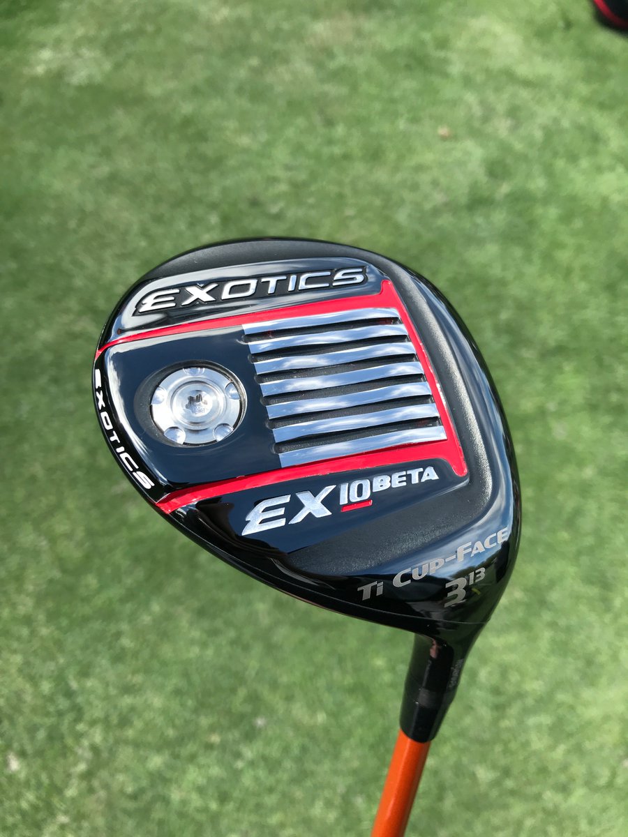 TourEdgeGolf's tweet photo. #TourEdgeOnTour Exotics EX10 Beta fairway wood built for a 2-time major winner on the PGA TOUR #TourBuild https://t.co/4XpjKTGls4