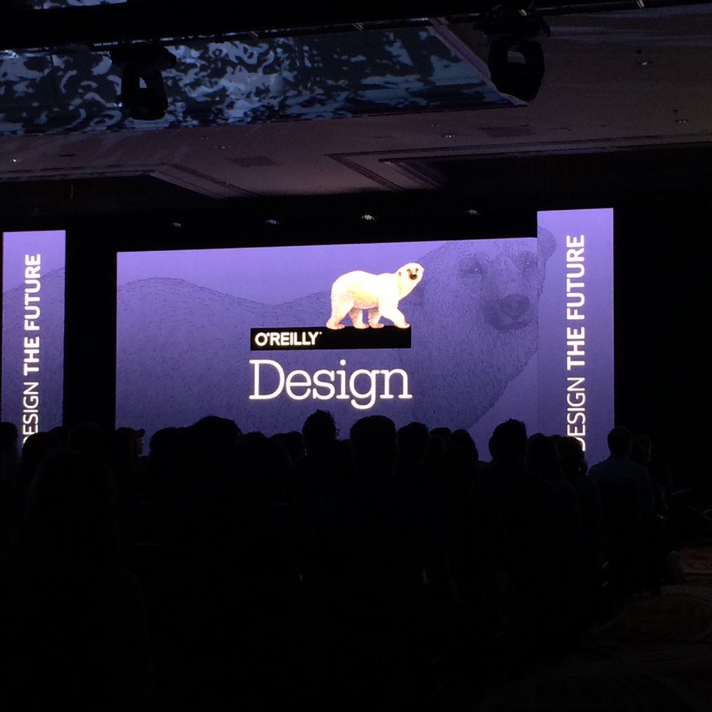 morville's tweet image. Nice to see the polar bear watching over #OReillyDesign